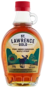 Σιρόπι Σφενδάμου St Lawrence Gold Pure Amber Canadian Maple Syrup 330g