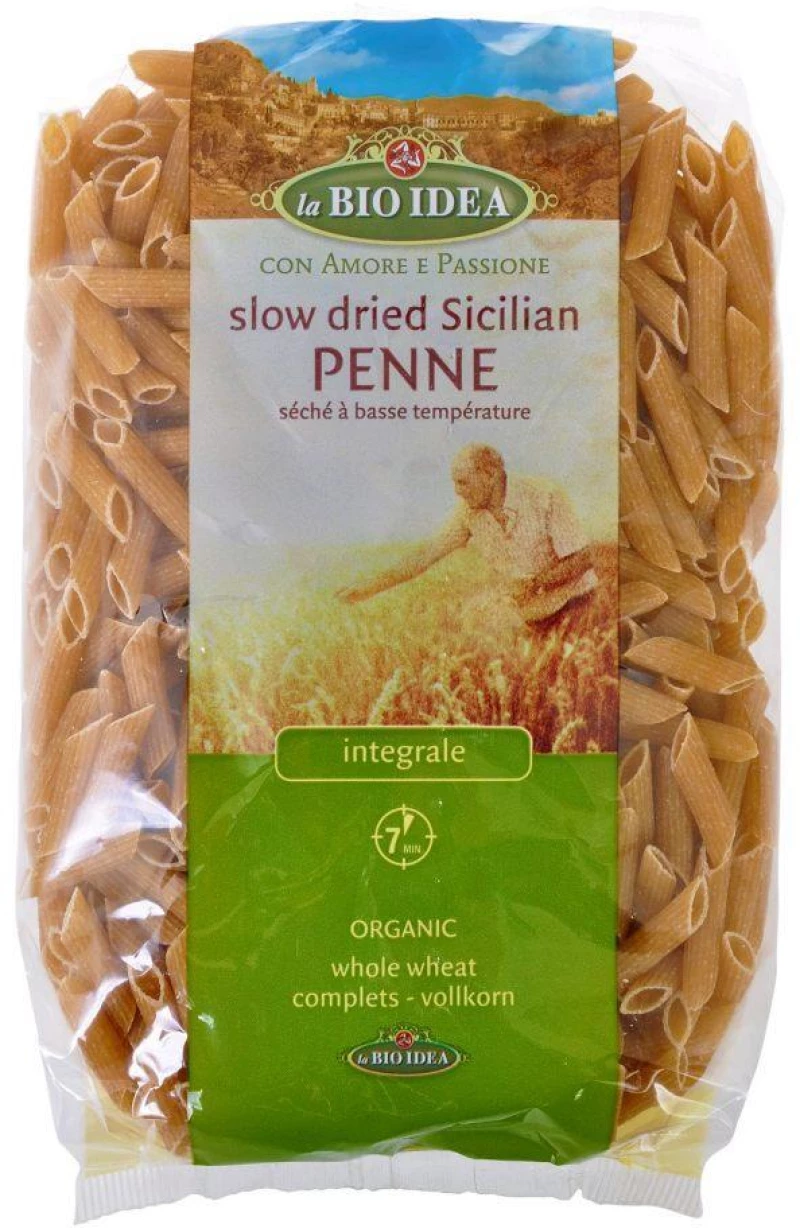 Ζυμαρικά Πέννες Ολικής Βιολογικά La Bio Idea Penne Integrale 500g