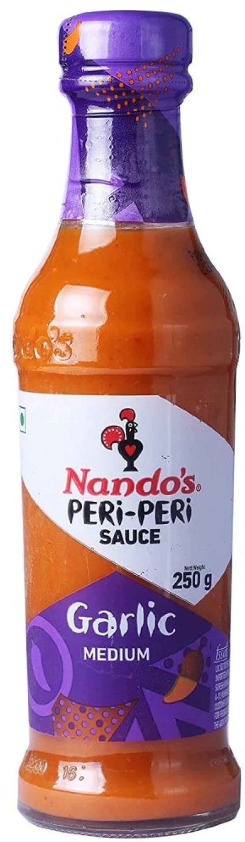 Σάλτσα Με Σκόρδο Μέτρια Nandos Peri Peri Garlic Medium 125g