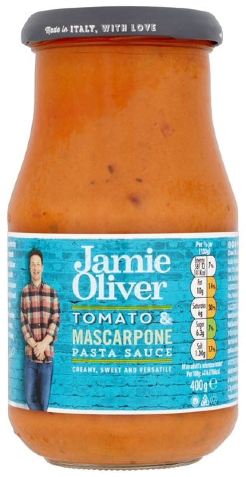 Σάλτσα για Ζυμαρικά Jamie Oliver Tomato Mascarpone Pasta Sauce 400g