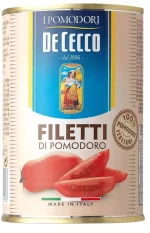 Ψιλοκομμένο Τοματάκι Αποφλοιωμένο De Cecco Filetti di pomodoro 400g