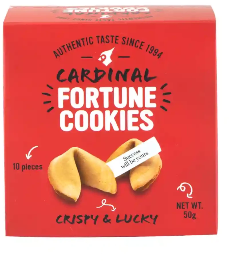 Μπισκότα της Τύχης Cardinal Fortune Cookies Citrus 10 Pcs 50g