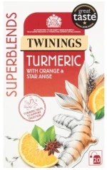 Αφέψημα Βοτάνων Twinings Superblends Turmeric 20 Tea Bags 40g
