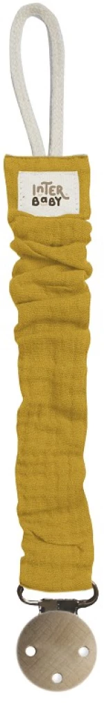 INTERBABY ΚΟΡΔΕΛΑ ΣΤΗΡΙΞΗΣ ΠΙΠΙΛΑΣ ΜΟΥΣΕΛΙΝΑΣ EARTH OCHER  8435690613551