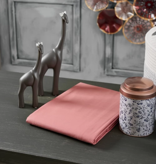 Σεντόνια Σετ  Μονόχρωμα Power Nap - Dusty Pink, Μονό (2x 160x240+ 1 μαξ. 50x70)