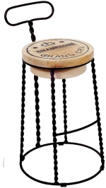 Barstool Champagne/SB - Μέταλλο - 46x45x96 cm