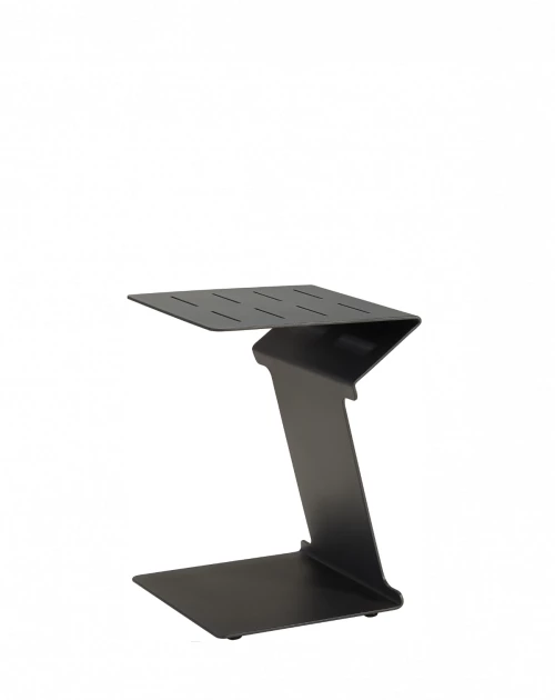 Zigzag Table - Αλουμίνιο - 35x36x48.5 cm