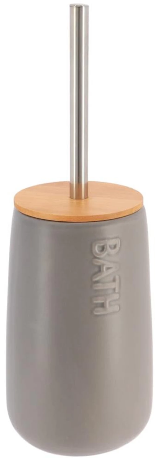 Πιγκάλ κεραμικό γκρι  με bamboo