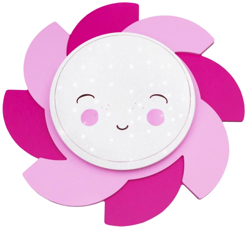 Φωτιστικό Τοίχου LED Κίτρινο Ήλιος Sun Siri Starlight Smile