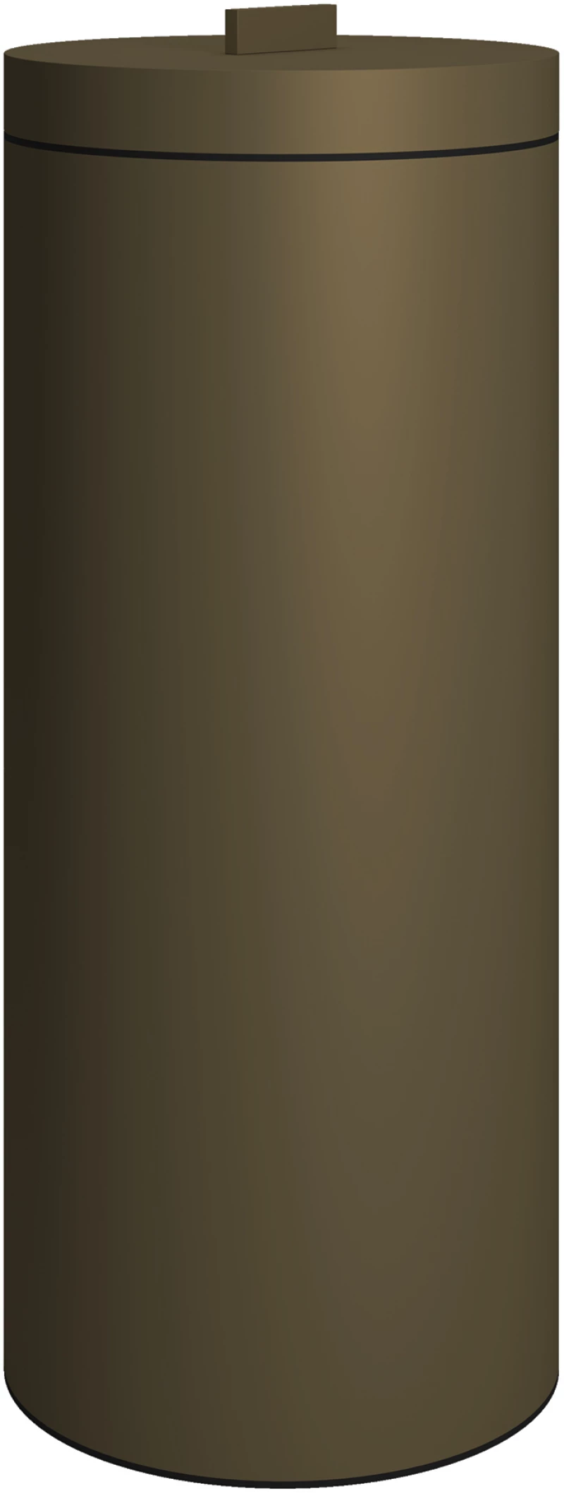 Καλάθι Απλύτων 30 Lit - Matt Light Bronze, Matt Light Bronze, Pam & Co, Ø25 x H60 (cm), 2560-963