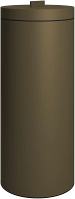 Καλάθι Απλύτων 30 Lit - Matt Light Bronze, Matt Light Bronze, Pam & Co, Ø25 x H60 (cm), 2560-963
