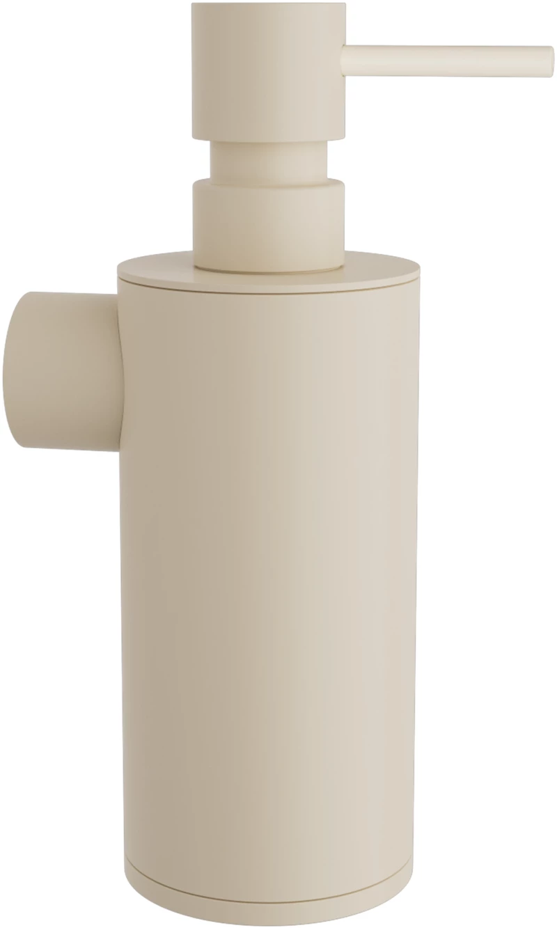 Επιτοίχιο Dispenser - Matt Ivory, Matt Ivory, Pam & Co, Ø6 x H19 (cm), 87-703