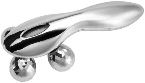 Roller Προσώπου και Σώματος για Μασάζ και Αντιγήρανση 4D Body CX-118 Ασημί