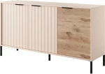 Μπουφές Rave Μπεζ+φυσικό Viking 153x82x40cm