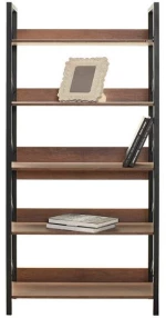 Βιβλιοθήκη Connect Καρυδιά  73x172x35cm