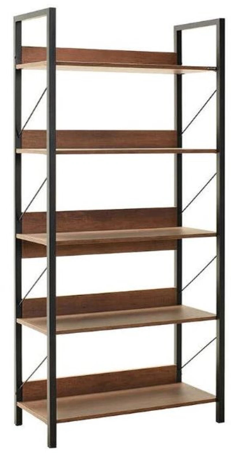 Βιβλιοθήκη Connect Καρυδιά  73x172x35cm