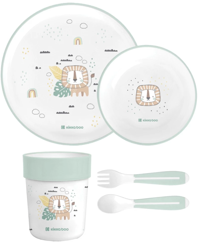 Kikka Boo Σετ Φαγητού Savanna Mint 31302040138