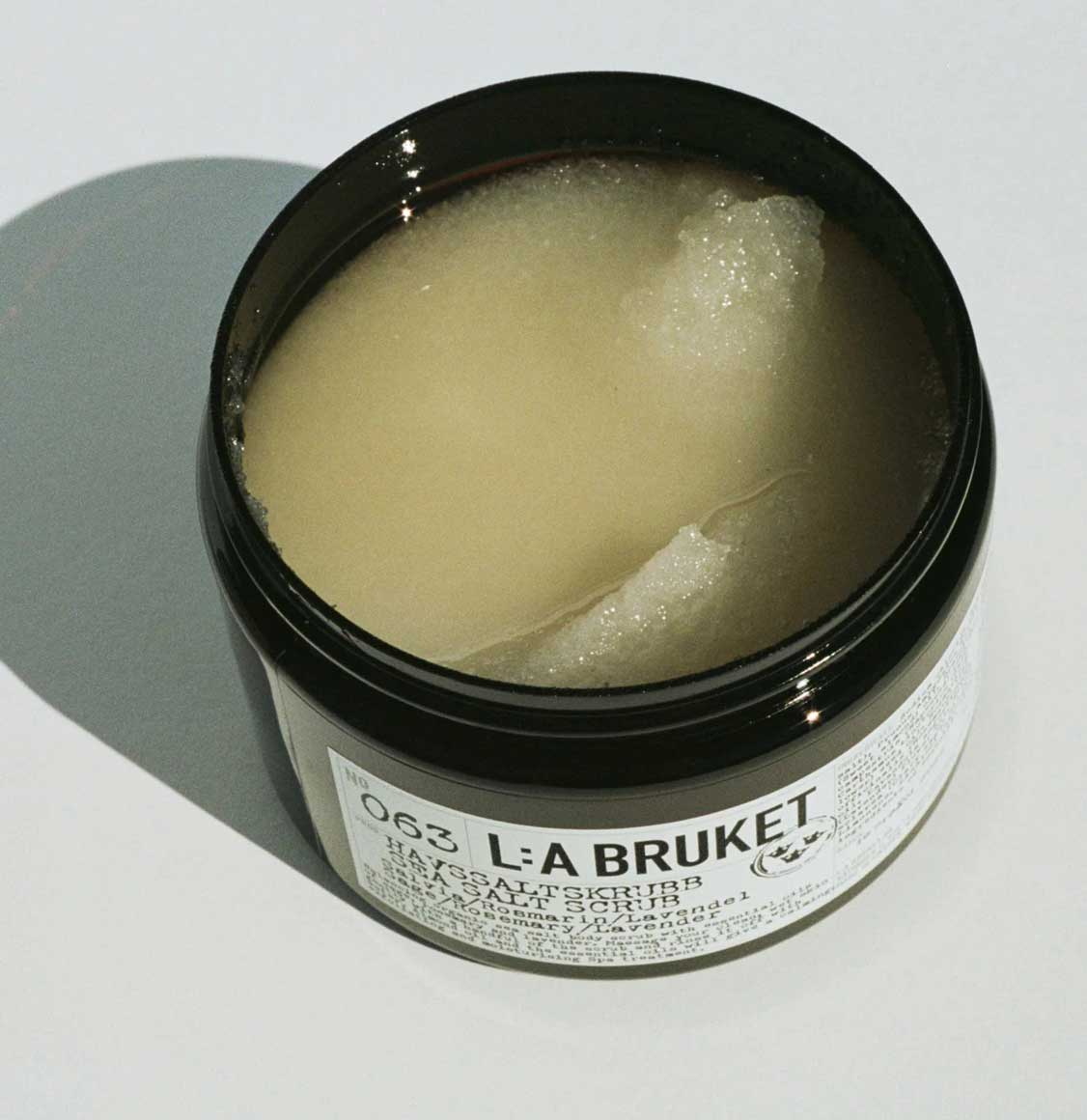 LA Bruket Sea Salt Body Scrub Sage Rosemary and Lavender 420g