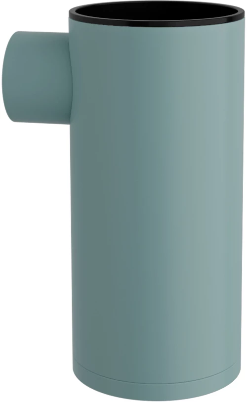 Επιτοίχια Ποτηροθήκη - Matt Turquoise, Matt Turquoise, Pam & Co, Ø6 x H12 (cm), 86-913