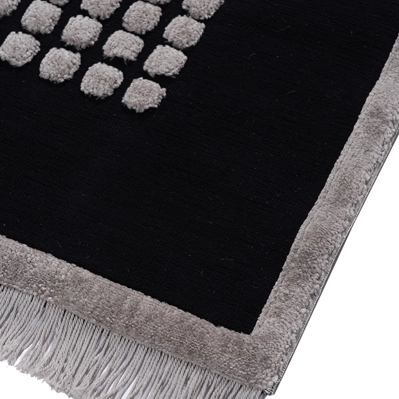 Χαλί Noir Art 9437 Black Μαύρο Beauty Home 200x290