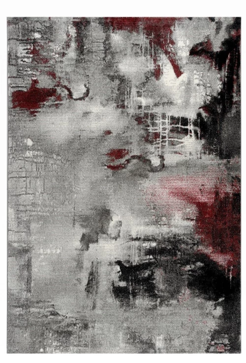 Tzikas Carpets 20754-ΓΚΡΙ ΜΑΥΡΟ Χαλί SKY 200X250