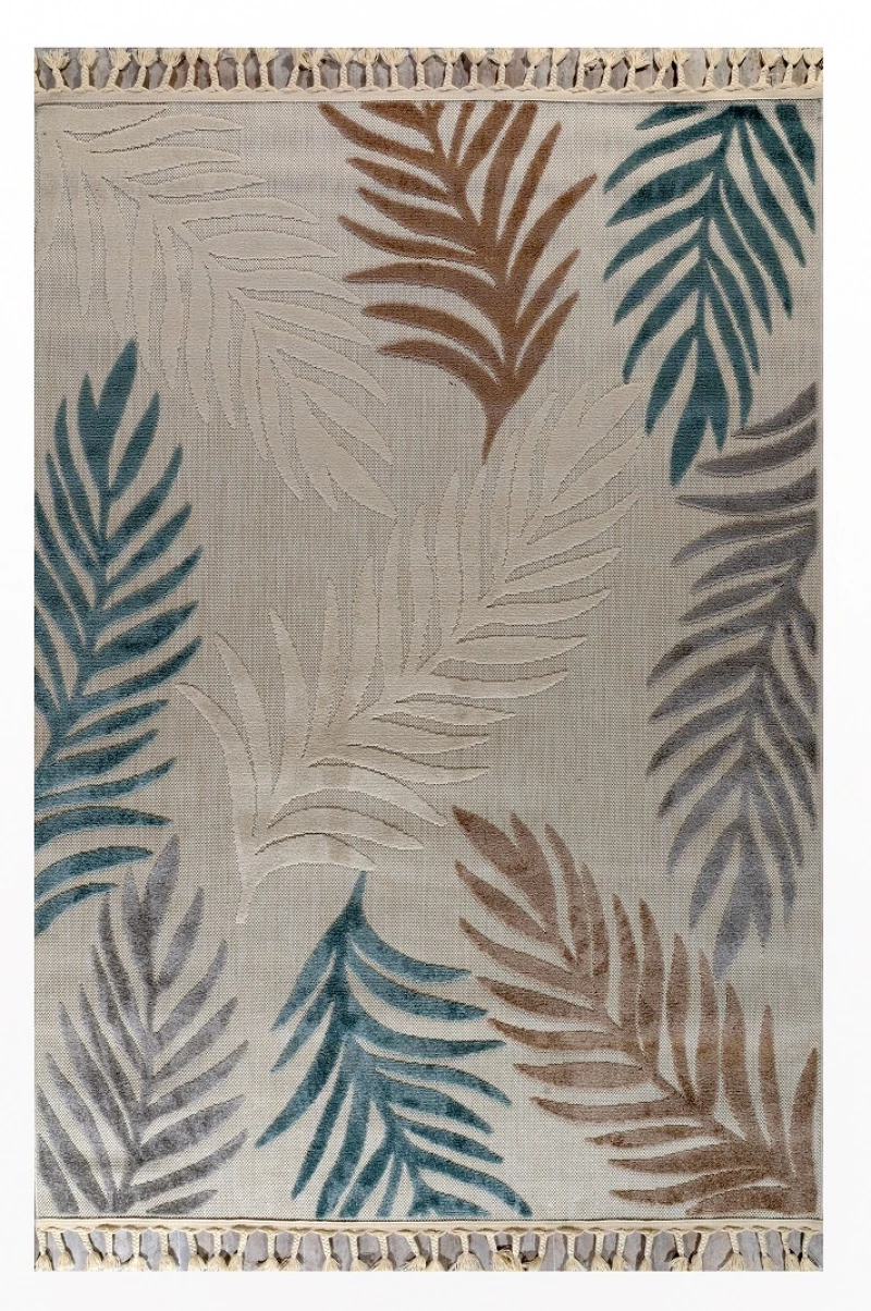 Tzikas Carpets 61225-ΜΠΛΕ Χαλί TENERIFE ROUND 160X160