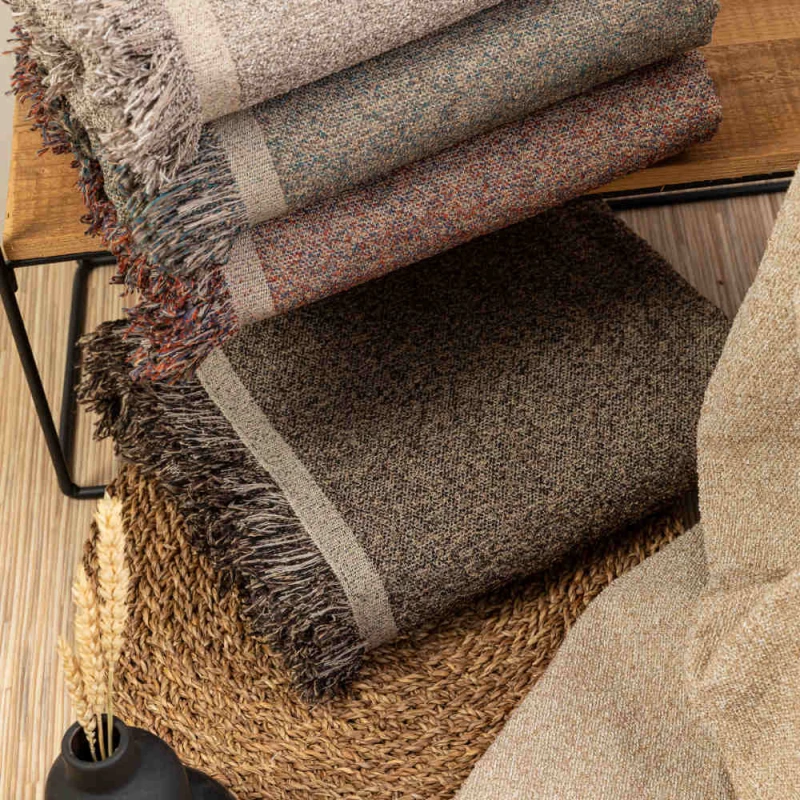 Ριχτάρι Πολυθρόνας Plexis Borea Home Textiles - Καφέ