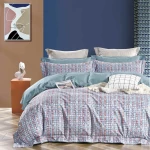 Παπλωματοθήκη Εμπριμέ Σετ Irida Υπέρδιπλη Borea Home Textiles