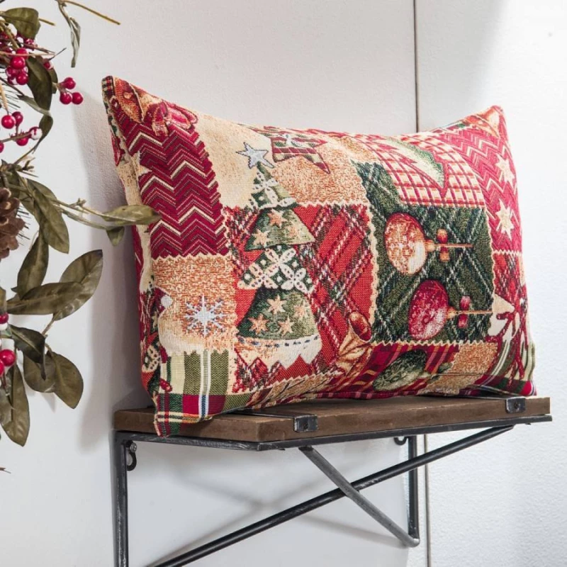 Μαξιλαροθήκη Tinsel Teoran 30x50cm με γέμιση