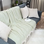 Ριχτάρι-Κουβέρτα Καναπέ Mohair 13 Teoran 130 x 150cm