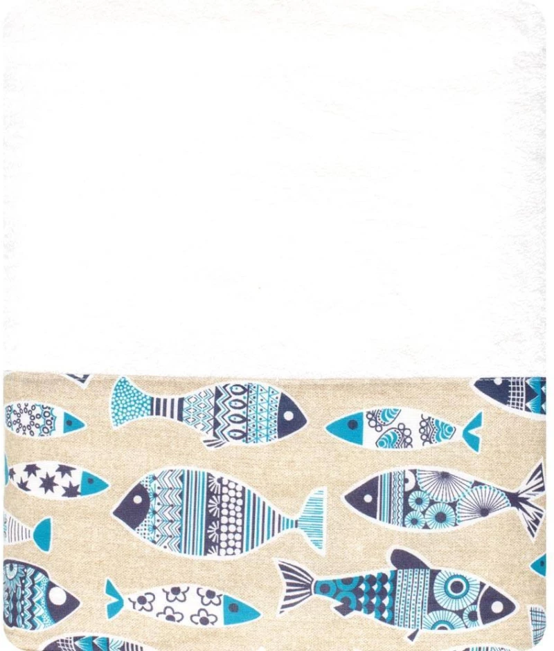 Πετσέτα Θαλάσσης Piscous Borea Home Textiles - Εκρού