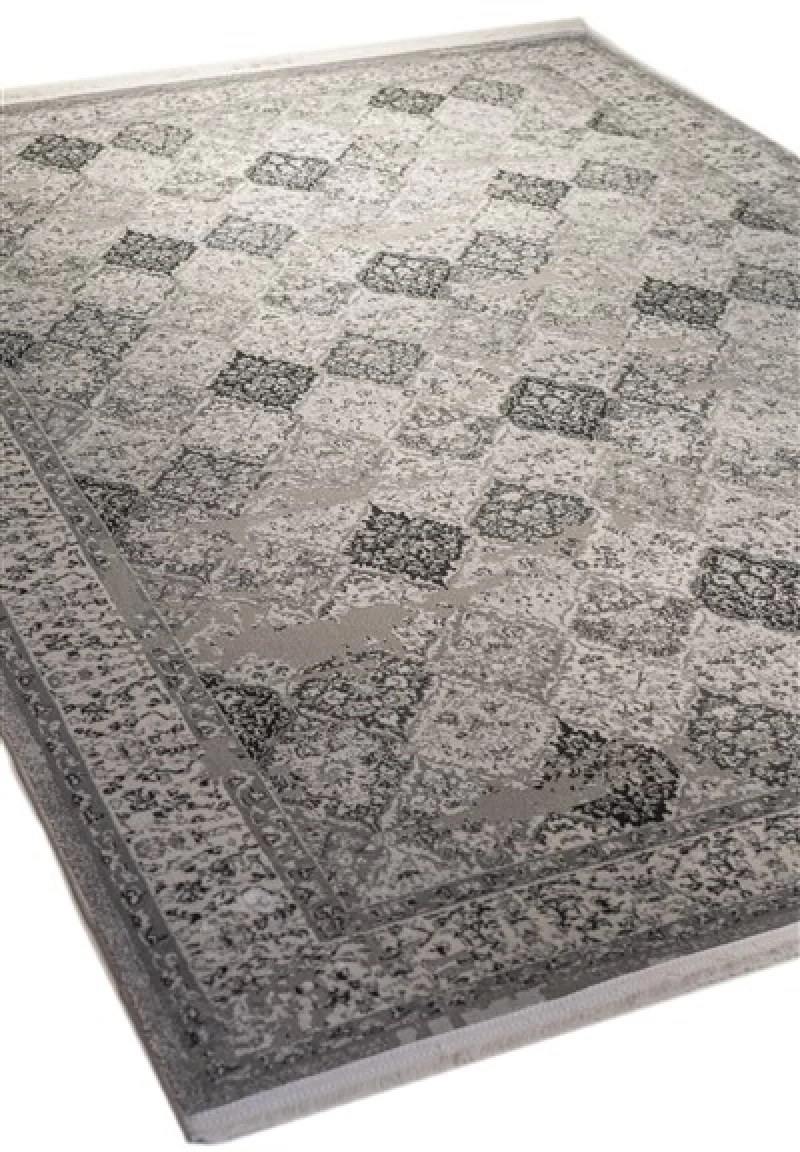 ΧΑΛΙ PEARL 8438 DARK GREY- Klonaras Home Fashion ΔΙΑΔΡΟΜΟΣ 080cm