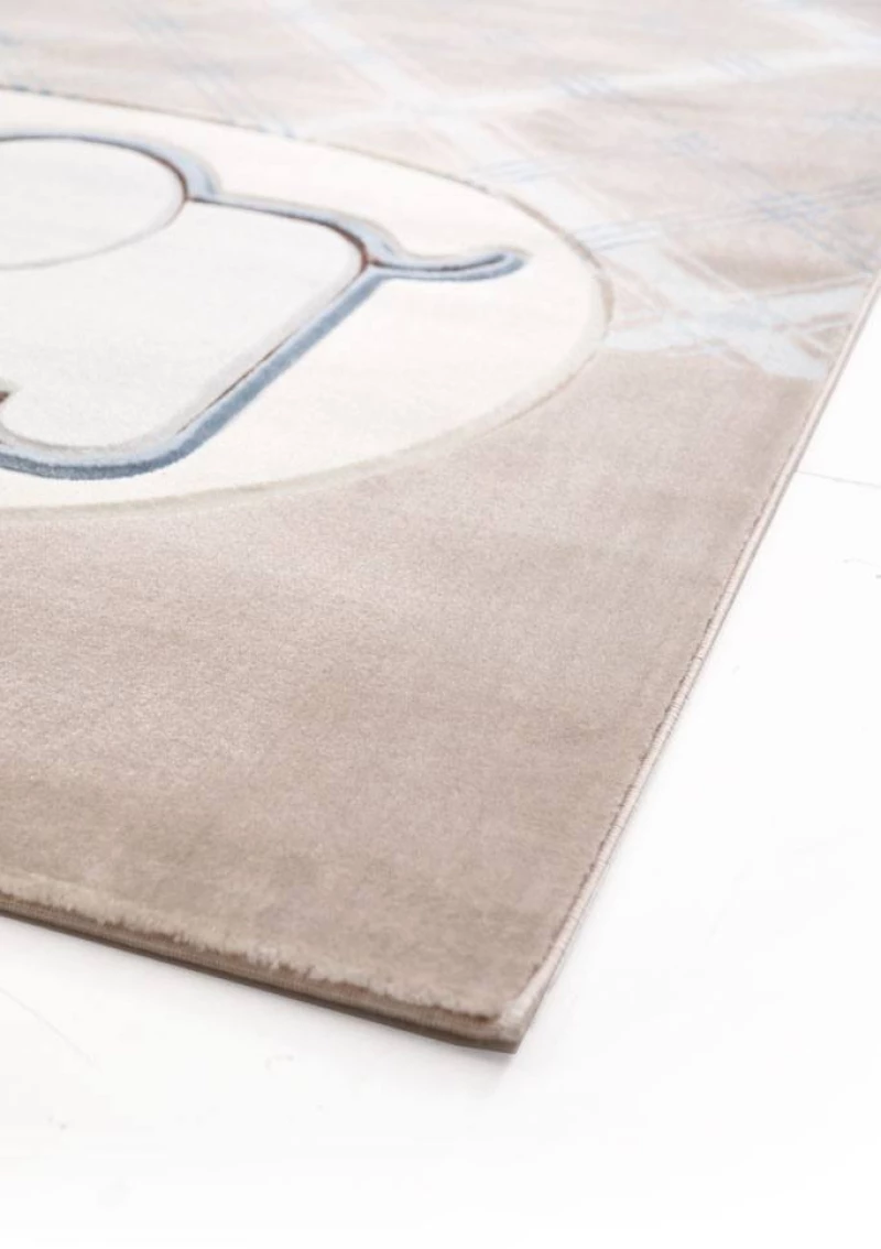 Παιδικό Χαλί Sky 6398A BEIGE L.BLUE Royal Carpet 80 cm x 160 cm