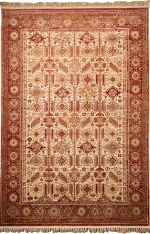 ΧΑΛΙ ORIAN 2305/Cream Red - Klonaras Home Fashion 200cm x 290cm