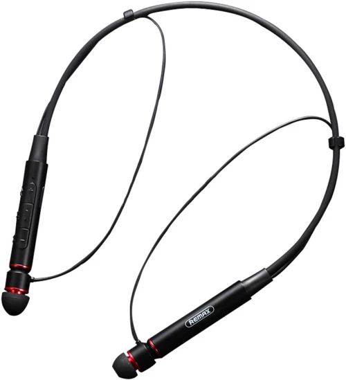 REMAX RB-S6 In-ear Bluetooth Handsfree Ακουστικά με Αντοχή στον Ιδρώτα Μαύρο - REMAX - Μαύρο - Bluetooth Handsfree