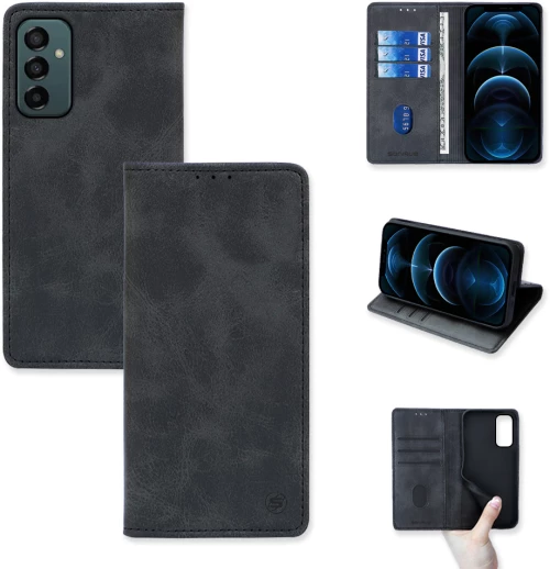 Θήκη Βιβλίο Vintage Magnet Book Sonique Samsung Galaxy M23 5G Μαύρο - Sonique - Μαύρο - Galaxy M23 5G