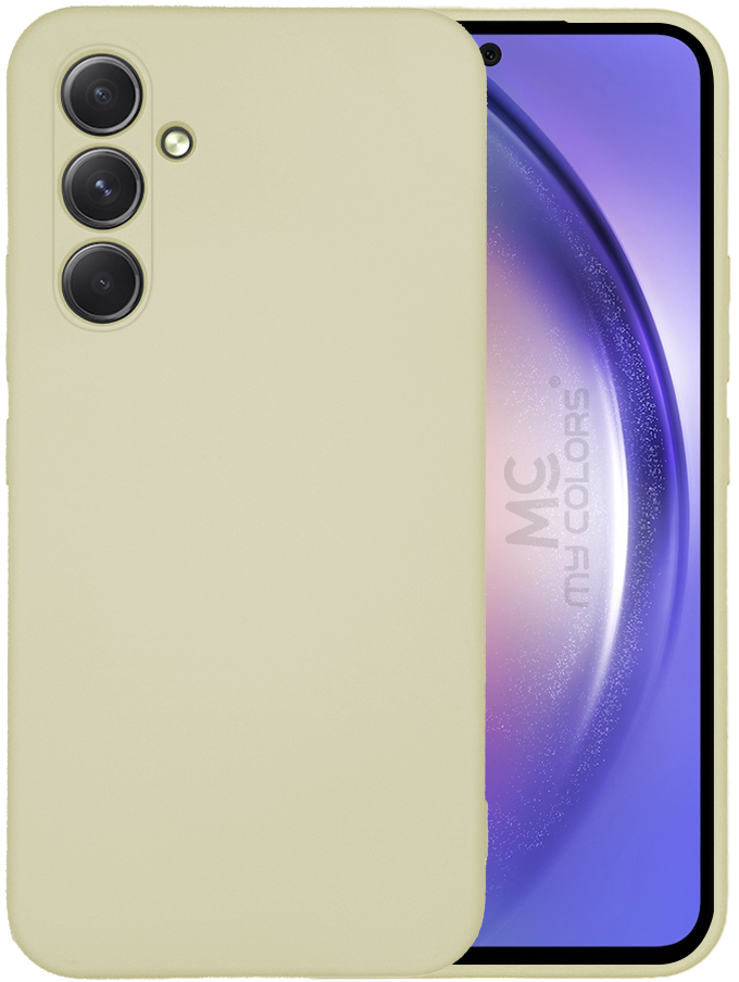 Θήκη Σιλικόνης My Colors Samsung Galaxy A54 5G Μπεζ - My Colors - Μπεζ - Galaxy A54 5G