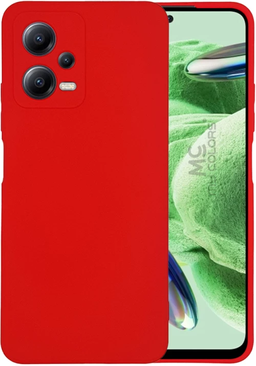 Θήκη Σιλικόνης My Colors Xiaomi Redmi Note 12 5G / Poco X5 5G Κόκκινο - My Colors - Κόκκινο - Poco X5 5G, Redmi Note 12 5G