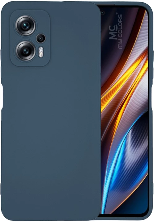 Θήκη Σιλικόνης My Colors Xiaomi Poco X4 GT 5G Μπλε Σκούρο - My Colors - Μπλε Σκούρο - Poco X4 GT 5G