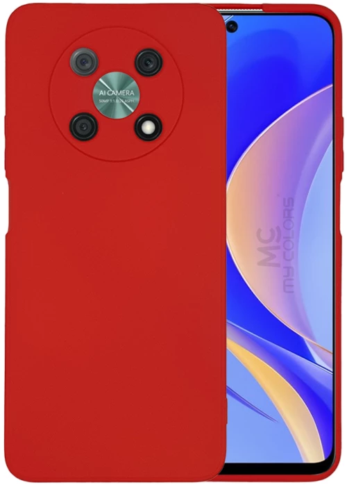 Θήκη Σιλικόνης My Colors Huawei Nova Y90 Κόκκινο - My Colors - Κόκκινο - Nova Y90