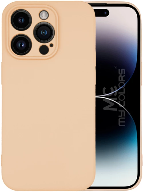 Θήκη Σιλικόνης My Colors Apple iPhone 14 Pro Max Ροζ - My Colors - Ροζ - iPhone 14 Pro Max