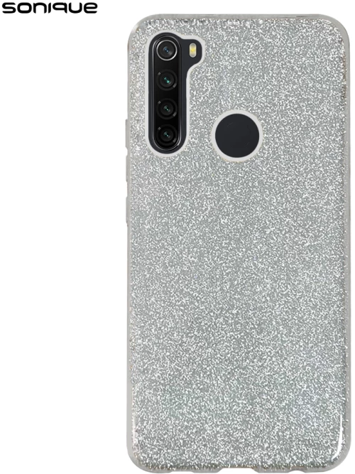 Θήκη Σιλικόνης Sonique Shiny Xiaomi Redmi Note 8T Ασημί - Sonique - Ασημί - Redmi Note 8T