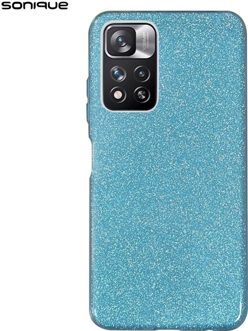 Θήκη Σιλικόνης Sonique Shiny Xiaomi Redmi Note 11 Pro Plus 5G Γαλάζιο - Sonique - Γαλάζιο - Redmi Note 11 Pro Plus 5G