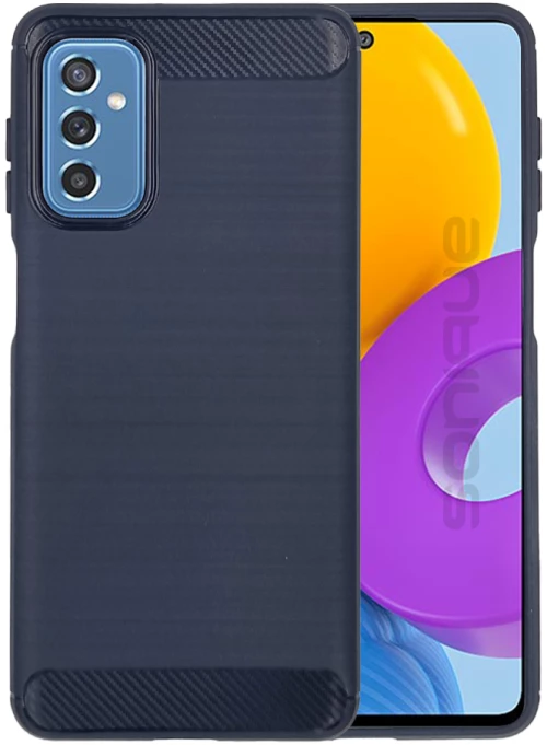 Θήκη Σιλικόνης Sonique Carbon Brushed Samsung Galaxy M52 5G Μπλε - Sonique - Μπλέ - Galaxy M52 5G