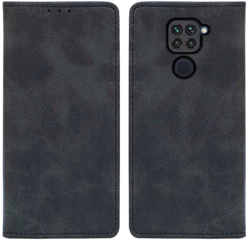 Θήκη Βιβλίο Vintage Magnet Book Sonique Xiaomi Redmi Note 9 Μαύρο - Sonique - Μαύρο - Redmi Note 9