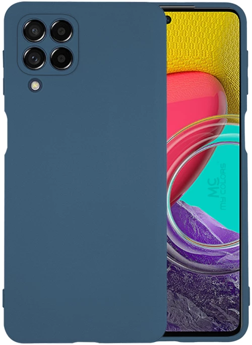 Θήκη Σιλικόνης My Colors Samsung Galaxy M53 5G Μπλε Σκούρο - My Colors - Μπλε Σκούρο - Galaxy M53 5G