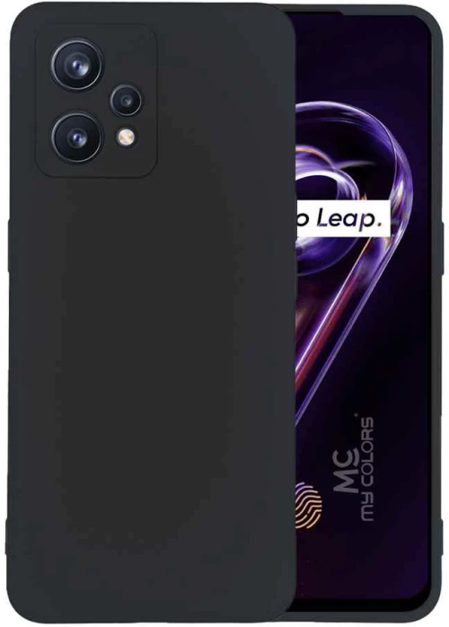 Θήκη Σιλικόνης My Colors Realme 9 Pro Plus 5G Μαύρο - My Colors - Μαύρο - Realme 9 Pro Plus 5G