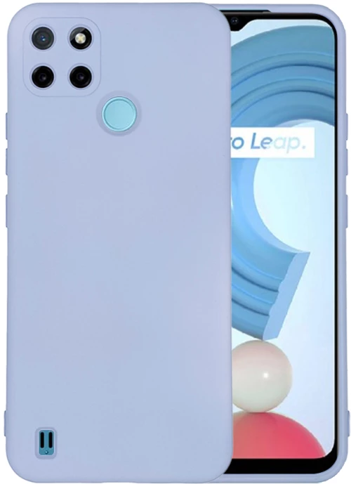 Θήκη Σιλικόνης My Colors Realme C21Y / Realme C25Y Λιλά - My Colors - Λιλά - Realme C21Y, Realme C25Y