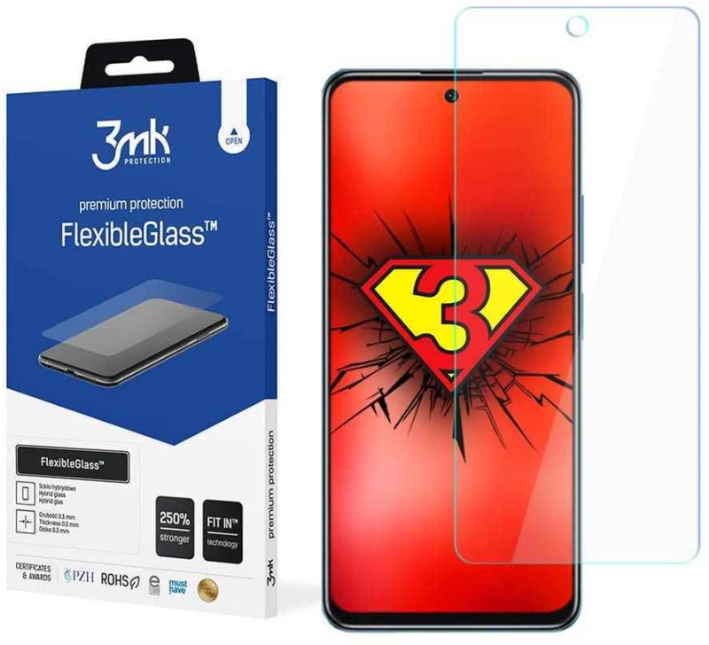 3MK Flexible Tempered Glass 7H Xiaomi Poco M4 Pro 5G / Redmi Note 11s 5g - 3MK - POCO M4 Pro 5G, Redmi Note 11s 5g