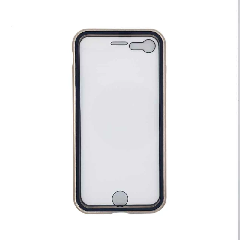 Μαγνητική Θήκη 360° front back Apple iPhone 7 / iPhone 8 / iPhone SE 2020 / iPhone SE 2022 Χρυσό - OEM - Χρυσό - iphone 7, iphone 8, iPhone SE 2020, iPhone SE 2022